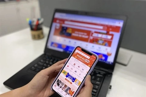 A person shopping online via an e-commerce platform (Photo: nld.com.vn) 