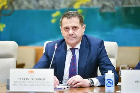 Bulgarian Ambassador to Vietnam Pavlin Todorov (Photo: VNA)