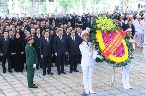 State funeral held for Party General Secretary Nguyen Phu Trong