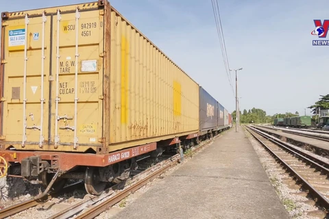 China-Vietnam freight train service sets new transportation record