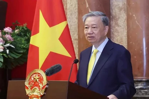 El presidente de Vietnam, To Lam (Fuente: VNA)