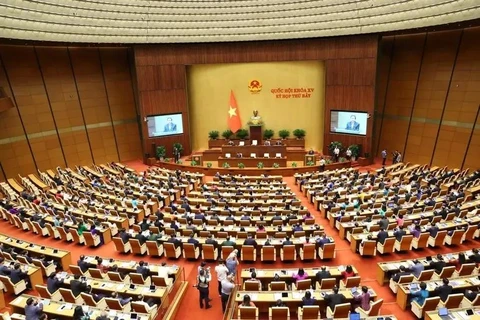 Вид на 7-ю сессию Национального собрания 15-го созыва (Фото: ВИA)