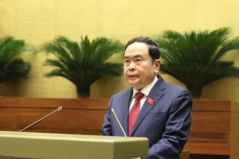 Председатель Национального собрания Чан Тхань Ман. (Фото: ВИA)