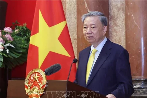 Президент Вьетнама То Лам. (Фото: ВИA)
