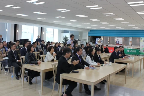 Representantes de empresas japonesas y vietnamitas intercambiaron experiencias y buscaron oportunidades de cooperación en un taller realizado en Tokio (Fuente: VNA)