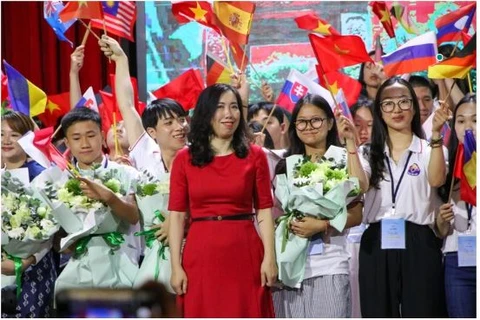 La vice-ministre des Affaires étrangères et présidente du Comité d’Etat chargé des Vietnamiens résidant à l’étranger, Lê Thi Thu Hang. Photo : VNA