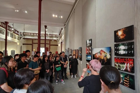 Plus de 40 événements ont été organisés dans le cadre de la première édition de Photo Hanoi. Photo: CVN