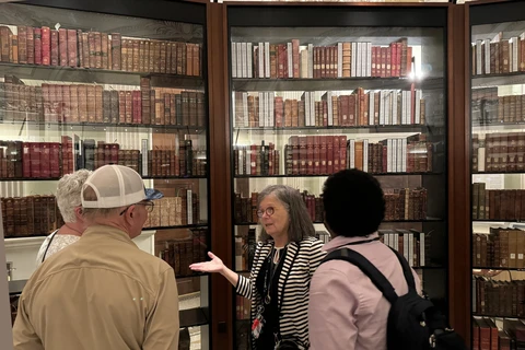 La Bibliothèque du Congrès est la plus grande bibliothèque au monde en nombre de livres et de références. Photo: VNA