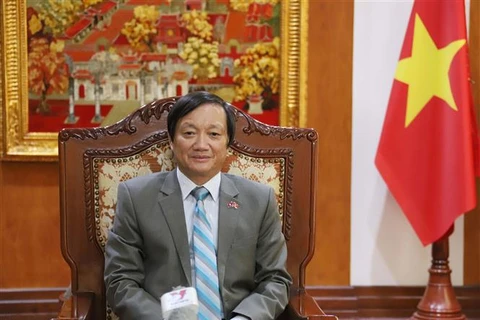 L’ambassadeur du Vietnam au Laos, Nguyên Ba Hung. Photo : VNA