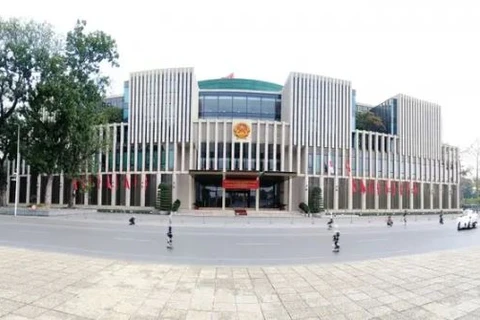 Le bâtiment de l’Assemblée nationale du Vietnam. Photo : quochoi.vn