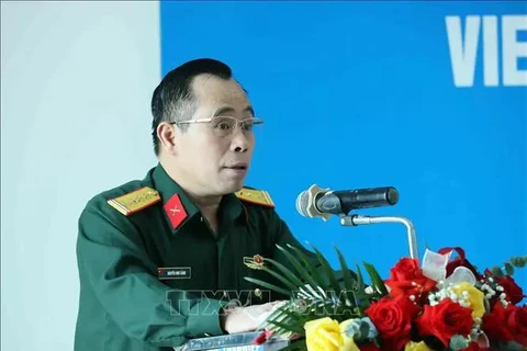 Le colonel Nguyên Nhu Canh, directeur adjoint du Département des opérations de maintien de la paix du Vietnam. Photo: VNA