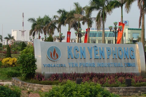 Yen Phong industrial park in northern Bac Ninh province. (Photo: viglacera.com.vn)