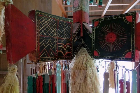 A Gu worship objects set of Cor ethnic people. (Photo: VNA)