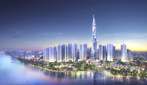 UK firms start work on Vietnam's tallest building 
