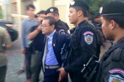  Cambodia’s opposition senator arrested for treason