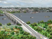 Construction begins on bridge on key border road