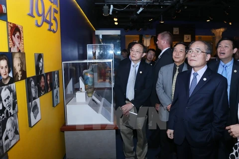  NA Chairman visits museums, first US President’s hometown