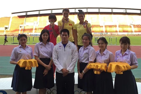 Vietnamese athletes win medals at Thai Open