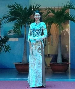Traditional Vietnamese, Indian clothing graces catwalk 