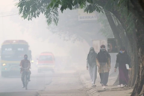 Indonesia haze pollution spreads to southern Philippines 