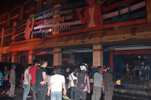 Nearly 20 killed at karaoke bar blaze in Indonesia