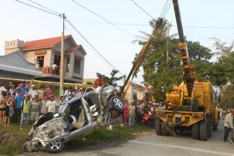 Number of accidents in Vietnam down 11 percent 
