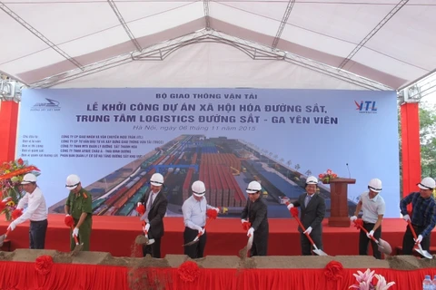 Work starts on Yen Vien railway logistics centre 