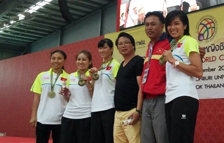 Vietnam win bronze medal at Petanque Championship