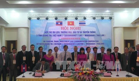 Localities of Laos, Thailand, Vietnam to facilitate links
