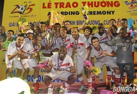 Brazilian team win Binh Duong TV Cup