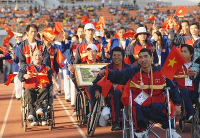 Vietnam competes in nine sports in ASEAN Paragames 2015