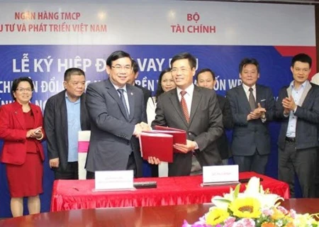 Finance Ministry, BIDV sign 105 million USD loan
