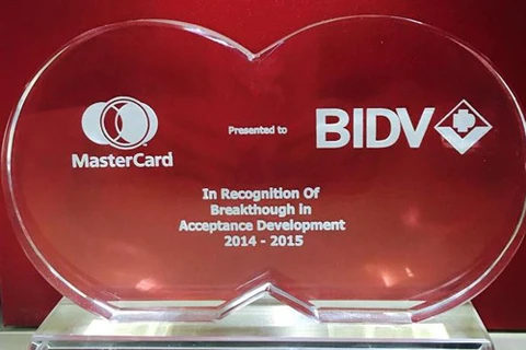 BIDV wins international recognition for card services