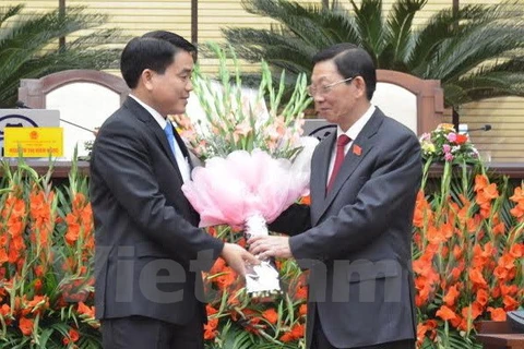 Nguyen Duc Chung elected as Hanoi’s leader