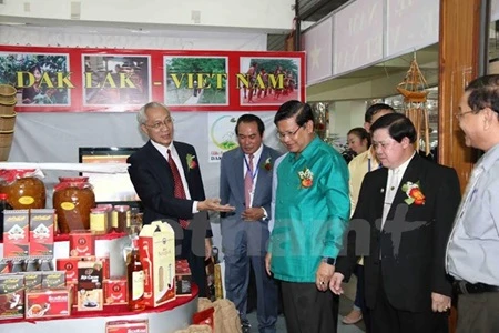 Cambodia-Laos-Vietnam trade fair starts 