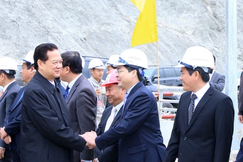 First Lai Chau hydropower turbine’s operation celebrated