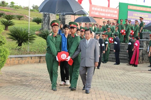 Binh Phuoc: Vietnamese volunteer soldiers’ remains reburied