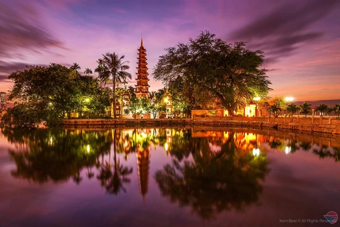 Famous pagodas in capital city 