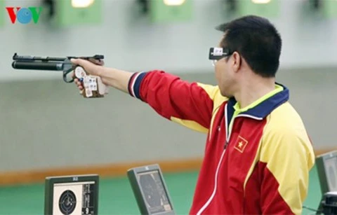 Bronze for Vinh at world shooting cup 