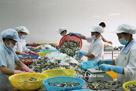 Duties on Vietnamese shrimp sent to US increased
