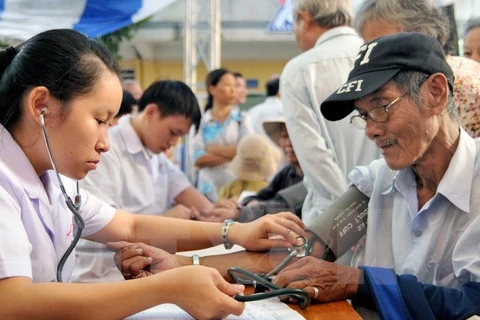Elder people receive better healthcare 