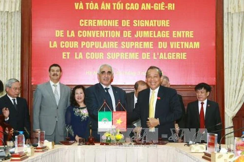 Vietnam, Algeria exchange practices in judiciary 