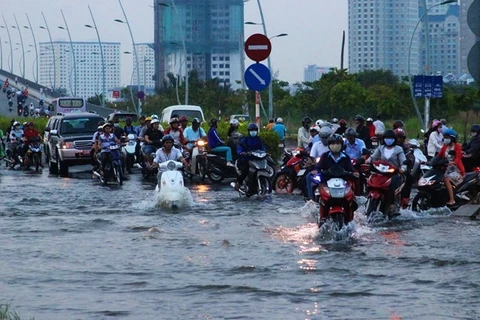 HCM City green lights 84 flood prevention projects