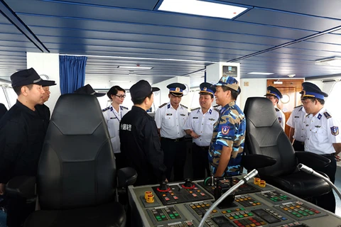 Vietnam, China coast guards conduct joint fishery patrol