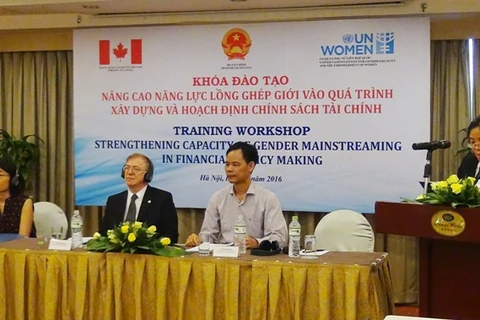 Workshop promotes women capacity in financial policy making
