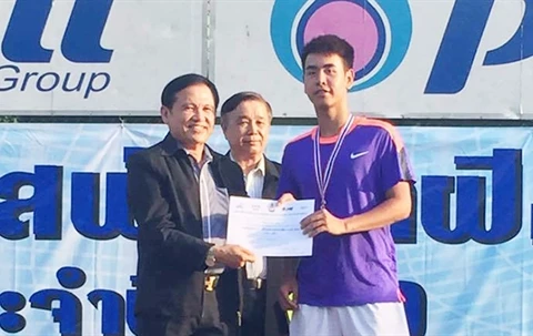Tien wins gold in Thailand Tennis Open