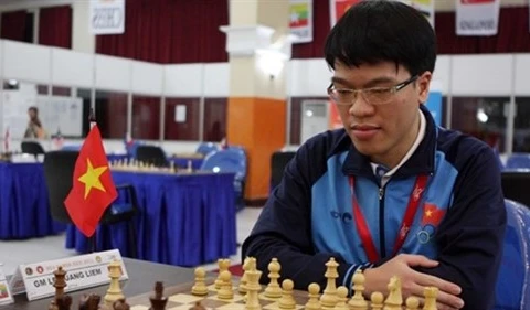 Liem ranks 2nd at Asian chess championship