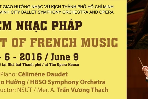 "French Night Music” to delight audiences in HCM City
