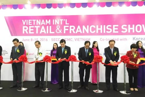 Three int’l trade shows kick off together in HCM City