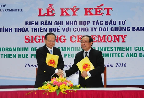 Thua Thien-Hue targets over 448 mln USD in investment 